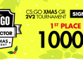 Voita 1000 euroa Gamereactorin jouluisessa CS:GO-turnauksessa