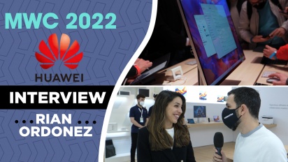 MWC 2022 - Huawei Smart Office Booth Tour & Rian Ordóñez haastattelussa